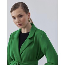 Merve Gültekin Atelier Blazer Ceket Benetton Yeşili