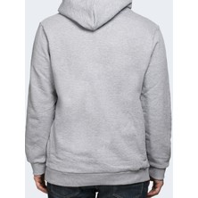 Hena Pati Sarılışı Tasarım Sweatshirt Gri