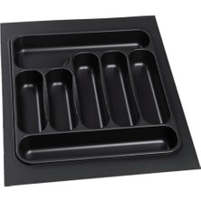 42X49 cm Çekmece Içi Düzenleyici 42 cm Kaşıklık 42 cm Siyah Kepçelik (36*40 cm E Kadar Kesilebilir)