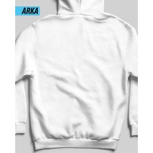 Hena Pati Sever Tasarım Sweatshirt Beyaz