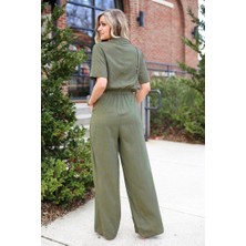 Barbora Keten Günlük Tulum