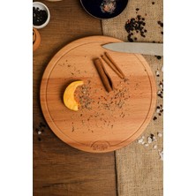 Kayın Kesme Tahtası - Sunum Tahtası 28R