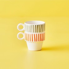 Stripe Espresso 2'li Set (105 Cc)