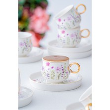 Lidya 6 Kişilik Kahve Fincanı Takımı - 90 ml