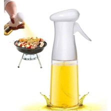 Sprey Cam Yağlık Air Fryer Fritöz Yağ Püskürtücü Beyaz