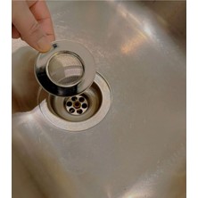 Paslanmaz Çelik Lavabo Süzgeci Evye Süzgeci 7cm 1 Adet