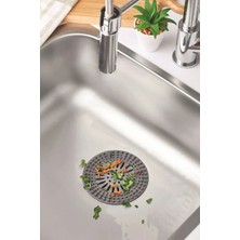 Silikon Süzgeç Mutfak Lavabo Süzgeci Çöp Tutucu