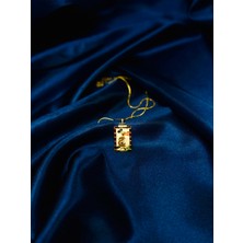 Tasarmistic Deniz Kızı Tarot Motifli Çelik Kolye