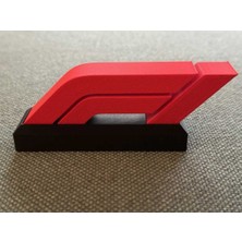 Formula 1 3D Baskılı Dekoratif Masa Objesi