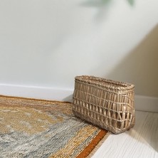 Hakici Özel Üretim Çok Amaçlı Doğal El Yapımı Hasır Gazetelik-Dergilik