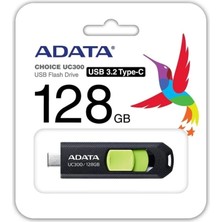 Adata 128GB USB 3.2 UC300 Type-C USB Flash Bellek