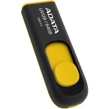 Adata UV128 64 GB USB 3.0 Geri Çekilebilir Kapaksız Flash Sürücü 64 GB