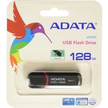 Adata UV150 128 GB USB 3.0 Snap-On Cap Flash Bellek