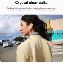 Google Pixel Buds Pro 2 Kablosuz Kulaklık Gri Buds Only