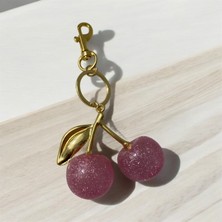 Kiraz Çanta Aksesuarlı Charm