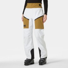 Helly Hansen Sogn Kadın Pantolon Beyaz Renkli Yüksek Bel ile Kayak İçin Destekleyici Özellik