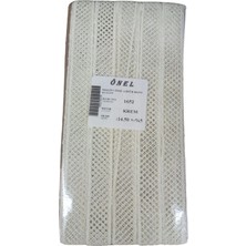 Dantel Polyester Güpür Bant Krem 14,50 Metre En 3 cm ON-1652-KR
