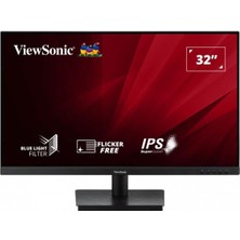 31.5 Vıewsonıc VA3209-MH IPS 4ms 75HZ 1xvga 1xhdmı Fhd 1920X1080 Hoparlör Flıcker-Free Çerçevesiz Vesa Siyah
