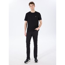 Fabrika Comfort Normal Bel Normal Paça Siyah Erkek Chino Pantolon FC5SM-PNT 2570