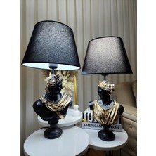 Dekoratif Yunan Tanrısı Apollo Afrodit Abajur Biblo