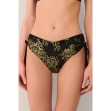 Suwen Medusa Yanı Büzgülü Bikini Alt