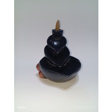 Tedi Sanat Yaprak Tütsülük (10 Adet Tütsü Hediyeli) Geri Akışlı Tütsülük Buhurdanlık