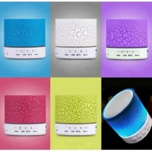 Işıklı Taşınabilir Bluetooth Wireless Hoparlör Kablosuz Ses Bombası