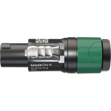 Neutrik NL4FXX-W-S Speakon Konnektör