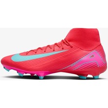 Nike Zm Superfly 10 Academy FG Krampon Yüksek Bilekli Erkek Yetişkin Kırmızı Dayanıklı Tasarım