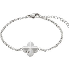 Energetix Yonca Detaylı Modern Manyetik Bileklik