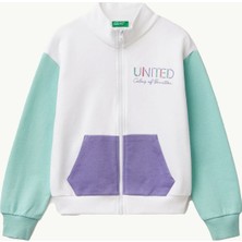 Benetton Kız Çocuk Sweatshirt 3J68C504N-25Y015