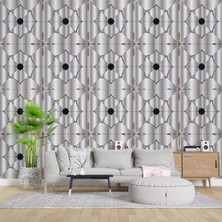 Seramik ve Çini Motifli Duvar Kağıdı