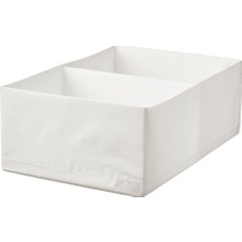 Ikea Stuk Bölmeli Kutu Beyaz 34X51X18 cm