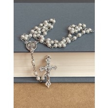 Yada Unique 4mm Sedef Kaplama Katolik Hristiyan Rosary Tesbih