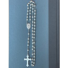 Yada Unique 4mm Sedef Kaplama Katolik Hristiyan Rosary Tesbih