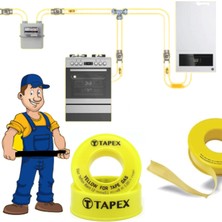 Tapex Doğalgaz Teflon Bant
