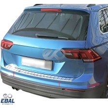 Ebal Oto VW Tiguan Arka Tampon Üstü Koruma 2016 ve üzeri Paslanmaz Çelik