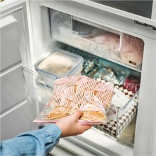 Ikea Istad Kilitlenebilir Buzdolabı Poşeti Uçuk Pembe 2.5 Lt 20 Adet