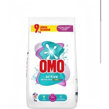 Omo Active Beyaz ve Renkliler 9 kg x 2 Adet