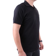 Twister Jeans Twister 2288 Siyah Günlük Kısa Kol Normal Kesim Pamuklu Polo Yaka Erkek Tişört