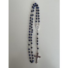 Yada Unique 4mm Lapis Lazuli Taşı Katolik Hristiyan Rosary Tesbih
