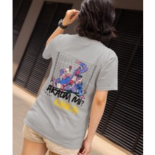 Unisex Grafik Anime Akalım Mı Kanka Baskılı Tshirt