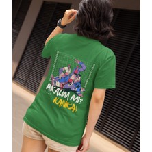 Terzili Giyin Unisex Grafik Anime Akalım Mı Kanka Baskılı Tshirt
