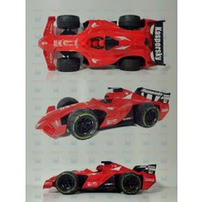 Boratila Toys 36 cm Büyük Boy Yüksek Hızlı Duman Modlu Şarjlı Full Fonksiyon Formula Yarış Arabası (Kırmızı)