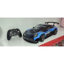 Boratila Toys 46 cm 2.4 Ghz Büyük Boy Full Fonksiyon Yüksek Hızlı Şarjlı Drift Araba (Mavi)