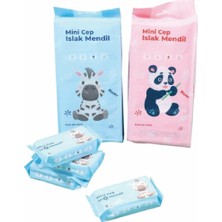 Arow Mini Cep Islak Mendili 8li  M-643