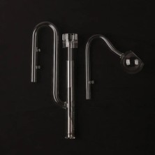 Aquapro Poppy Premium Glass Pipe 16MM Dış Filtre Cam Emiş Basış