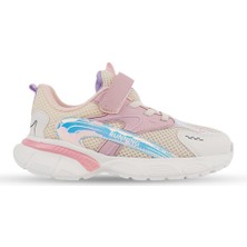 Cihan Shoes Garantili  Ortopedik Sneaker Çocuk Spor Ayakkabı 31-32-33-34-35-36 Numara Somon Renk
