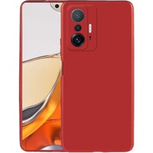 Mi 11T 5g Için Uyumlu Kılıf Yumuşak Dokulu Renkli Esnek Silikon Premier Kapak
