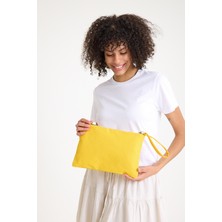 Simfa Premium Kadın Renkli Astarlı Fermuarlı Clutch El Çantası Portföy